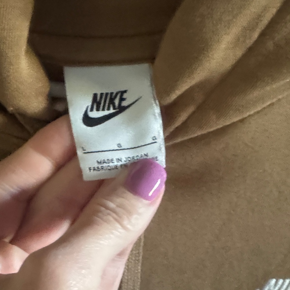 Nike Men's Brown Hoodie - Picture 3 of 4
